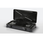 Réchaud à gaz 2 feux Cuisinam RG112 Noir