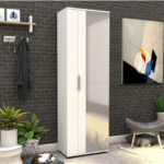Armoire à chaussures avec miroir - SHC-629-BB-2