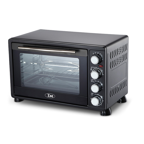 Four à poser 45L à convection 2200W 7Line TS-45N Noir