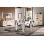 Enfilade Gold avec miroir