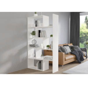 Etagère Karol blanc 72.5-125X138X24 cm