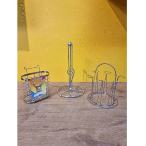 Set porte verre / porte couverts / porte essuie tout