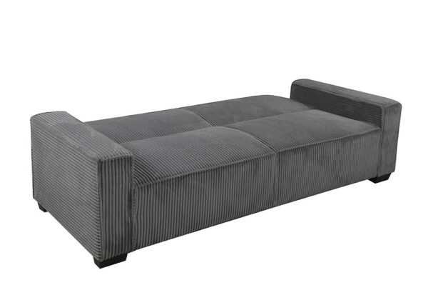 Canapé Convertible 3 Places H-9001DG 230x94x85 cm Gris – Image 2