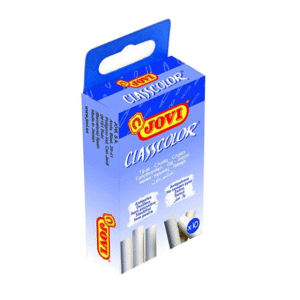 Boite de 10 Craies blanches JOVI