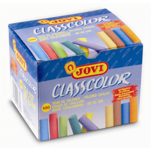 Boite de 100 craies de couleurs assorties JOVI