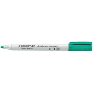 Marqueur compact effaçable a sec pointe ogive 1 a 2 mm Vert Lumocolor® 341 STAEDTLER
