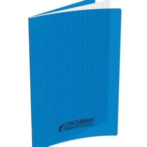 CAHIER AGRAFE 170X220 POLYPRO BLEU 32P 90G DL3/10 CLASSIQUE