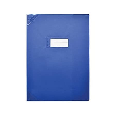 Protège-cahier 17X22 cm SS MQ-PAG PVC150OP Bleu - OXFORD STRGLINE