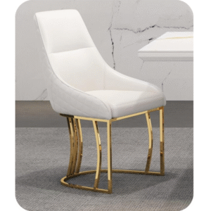 Chaise Dorée Beige 11653