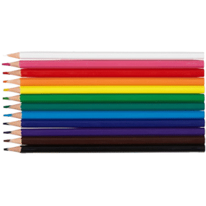 12 crayons de couleur ECO+