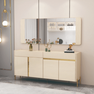 Bahut 1800 x 400 x 700 cm Beige Doré  92378