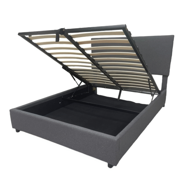 Lit avec sommier et Coffre de rangement 140x190 cm LV5137/140 – Image 3