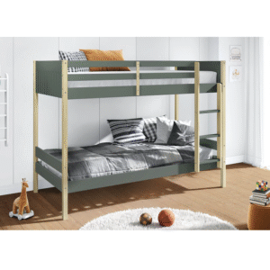 Lit superposé double bois - 16679