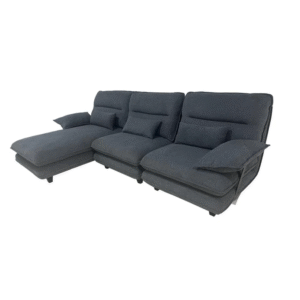 Canapé d'angle avec support métal - H-8816DARKGREY