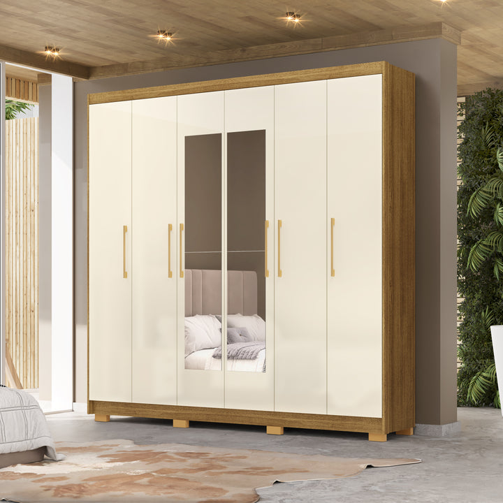 Armoire PERNAMBUCO / 10086CHAMPANHE REF MIROIR 60010