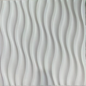 Plaques murales 3D PVC / D141 Vendu en lot de 4 plaques PVC de 50 x 50 cm Les plaques murales 3D en PVC combinent esthétique, fonctionnalité et simplicité d'installation, ce qui en fait un choix pratique pour de nombreux espaces ! Fabriqué à partir de matériau polystyrène (un thermoplastique transparent, blanc expansé, amorphe et semi-cristallin) **Grâce à la technologie moderne de pressage du polystyrène, vous pouvez décorer la pièce avec un effet 3D unique. C'est une excellente décoration pour les clients qui souhaitent réaménager leur propre salle de jeux, leur mur de télévision ou même le plafond de leur chambre. C'est une déco design universelle pour la maison ! Les panneaux 3D peuvent être peints avec des peintures acryliques et au latex. (couleurs naturelles - sans solvant - sans solvant - sans diluant) Un panneau mural a les dimensions de 50x50cm, ce qui correspond à 0,25 mètre carré. 4 pièces = 1 mètre carré ! (différence de 1 à 2 mm possible - le matériau est donc très flexible !)