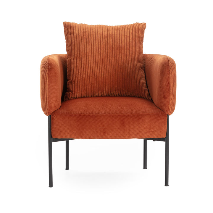 Fauteuil ARUNI Brique - 17814