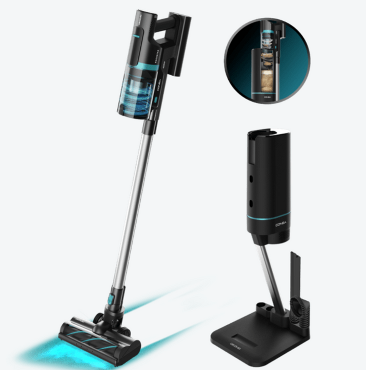 Aspirateur balai sans fil 3 en 1 avec base auto-vidante - 4943