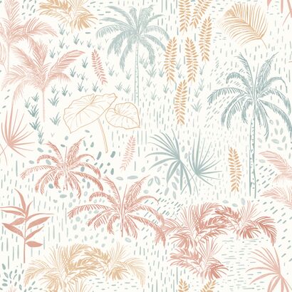 Lili Jungle Type de support: Intissé / Non-Woven Rouleau: 53 cm x 10.05 m Raccord: SAUTE 26.5 CM DOP: DOP3 Poids du rouleau: 0,8 kg
