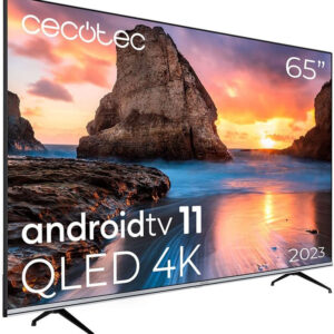 Cecotec QLED 65" Smart TV V1 Série VQU10065 / 2567 Taille de l'écran 65 Pouces Marque Cecotec Services Internet pris en charge chromecast Technologie d'affichage QLED Dimensions du produit 7,6P x 145,3l x 83,6H centimètres Résolution 4K Fréquence de rafraîchissement 60 Caractéristique spéciale Conception sans cadre Composants inclus CecotecTVLED 55" Smart TV A Series ALU00055S. 4K UHD Technologie de connectivité Wi-Fi Voir moins À propos de cet article Android TV.V.11 : la meilleure expérience utilisateur avec une large collection d'applications QLED, Obtenez des couleurs pures et réelles avec une profondeur de couleur maximale. Android TV.v.11: La meilleure expérience d'utilisation avec une grande collection d'applications. Chromecast intégré pour envoyer du contenu facilement et rapidement. 4K UHD: Images ultra croustillantes et haute définition même dans les détails. Conception sans cadre: minimiser la marge entre les cadres et l'image pour améliorer l'expérience de la vision. MEMC: Ajoutez des trames de compensation pour générer plus d'images liquides et croquantes. Dolby Vision: optimise chaque cadre pour montrer des images pures et réelles. Dolby Atmos: son surround multidimensionnel à 360 ° pour écouter le son d'une manière réelle. HDR10: traitez l'image et obtenez la plus grande profondeur de couleur. HDMI 2.1: permet des fréquences et des résolutions élevées sans endommager l'image d'origine.