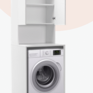 Armoire pour machine à laver / ADR-482-BB-1 Optimisez votre espace buanderie avec l’armoire pour machine à laver ADR-482-BB-1. Avec sa largeur de 65,00 cm, sa hauteur de 182,00 cm et sa profondeur de 60,00 cm, elle s’intègre facilement tout en offrant une belle capacité de rangement. Sa finition blanc laqué apporte une touche moderne et lumineuse. Conçue pour une utilisation ergonomique, elle dispose d’un compartiment pratique pour organiser vos produits et accessoires de lessive.