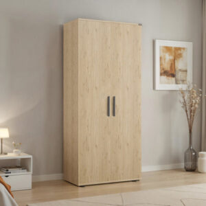 Armoire 2 portes / GRD-320-FF-1 2 portes battante Poignées argent 80X187X47 CM