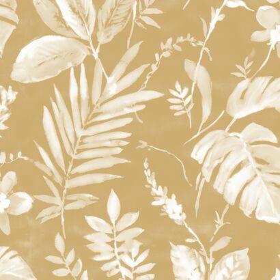 Feuillage Aquarelle Type de support: Intissé / Non-Woven Rouleau: 53 cm x 10.05 m Raccord: SAUTE 32 CM DOP: DOP5 Poids du rouleau: 1,25 kg