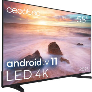 Cecotec TV LED 55" Smart TV A2 Series ALU20055Z / 2600 Taille de l'écran 55 Pouces Marque Cecotec Services Internet pris en charge chromecast Technologie d'affichage LED Dimensions du produit 6,6P x 96,6l x 62,8H centimètres Résolution 4K Fréquence de rafraîchissement 60 Hz Caractéristique spéciale Chromecast Nom de modèle ALU20055 Composants inclus 1 téléviseur, 2 piles AAA, 1 télécommande, 1 manuel d'utilisation (français non garanti) Voir moins À propos de cet article Android TV.V.11: la meilleure expérience utilisateur avec une large collection d'applications QLED, obtenez des couleurs plus pures et plus réelles avec une profondeur de couleur maximale Chromecast intégré pour envoyer du contenu facilement et rapidement 4K UHD : des images haute définition ultra-nettes, même dans les moindres détails