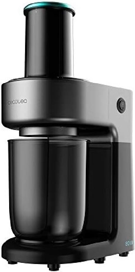 Spiraliseur à légumes SpiralChef 400 / 4178 Spiralizer Spiralchef 400 avec 80 W, 4 lames en acier inoxydable de différentes tailles pour couper des fruits et des légumes en spirale et canal d'entrée extra-large. Spiralizer avec 80 W de puissance, idéal pour préparer de délicieux plats de pâtes aux légumes, des salades ou tous types de garnitures avec vos fruits et légumes préférés. Possède 4 accessoires pour couper conçus en acier inoxydable. Différentes tailles pour couper en forme de capellini, spaghetti, tagliatelle et pappardelle. Récipient de grande capacité, 1 L. Canal d'entrée extra-large de 65 mm pour les aliments les plus grands. Nettoyage pratique. Pièces faciles à démonter qui conviennent pour un nettoyage au lave-vaisselle. Conçu avec des matériaux écologiques et sans BPA. Design compact pour qu'il soit plus facile à stocker. Facile à utiliser grâce à son interrupteur allumé/éteint. Security System avec fermeture de sécurité et pieds antidérapants.