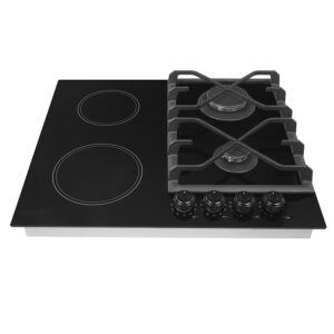 Plaque de cuisson encastrable Mixte Fromatic FPLA2G2VHVN Noir