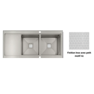Evier inox - HM12052DB