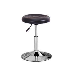 Chaise bar d001 rond noir