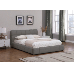 Lit 180x200 avec coffre - 9562/180/GREY