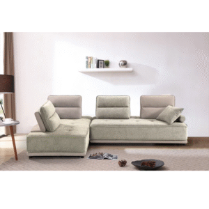 Canapé d'angle bicolore - SF-319 BROWN