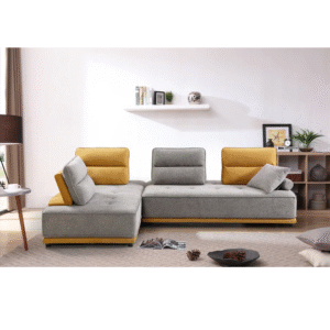 Canapé d'angle bicolore - SF-319 YELLOW