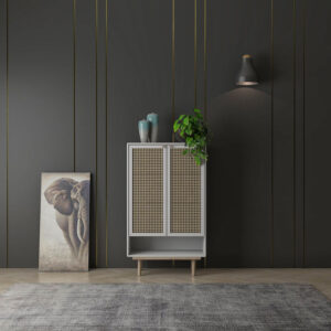 Meuble chaussure LILA / LV31 SC31150MP-WH L700 X W360 X H1170