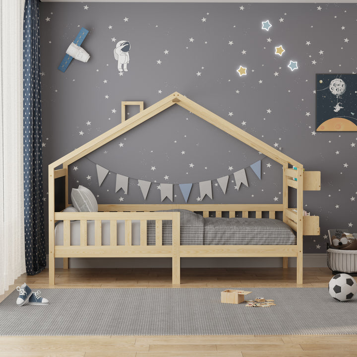 Lit cabane 90x190cm / A-04