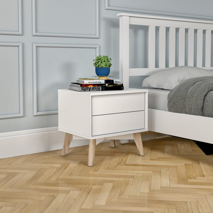 Chevet WILLY / BR8 NT804MP-WH L480 X W398 X H465