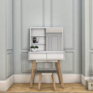 Coiffeuse WILLY / BR8 DT805MP-WH L800 X W500 X H1370