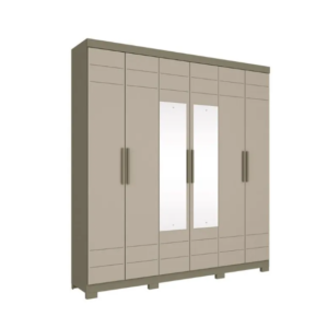 Armoire 6p/miroir d215-35