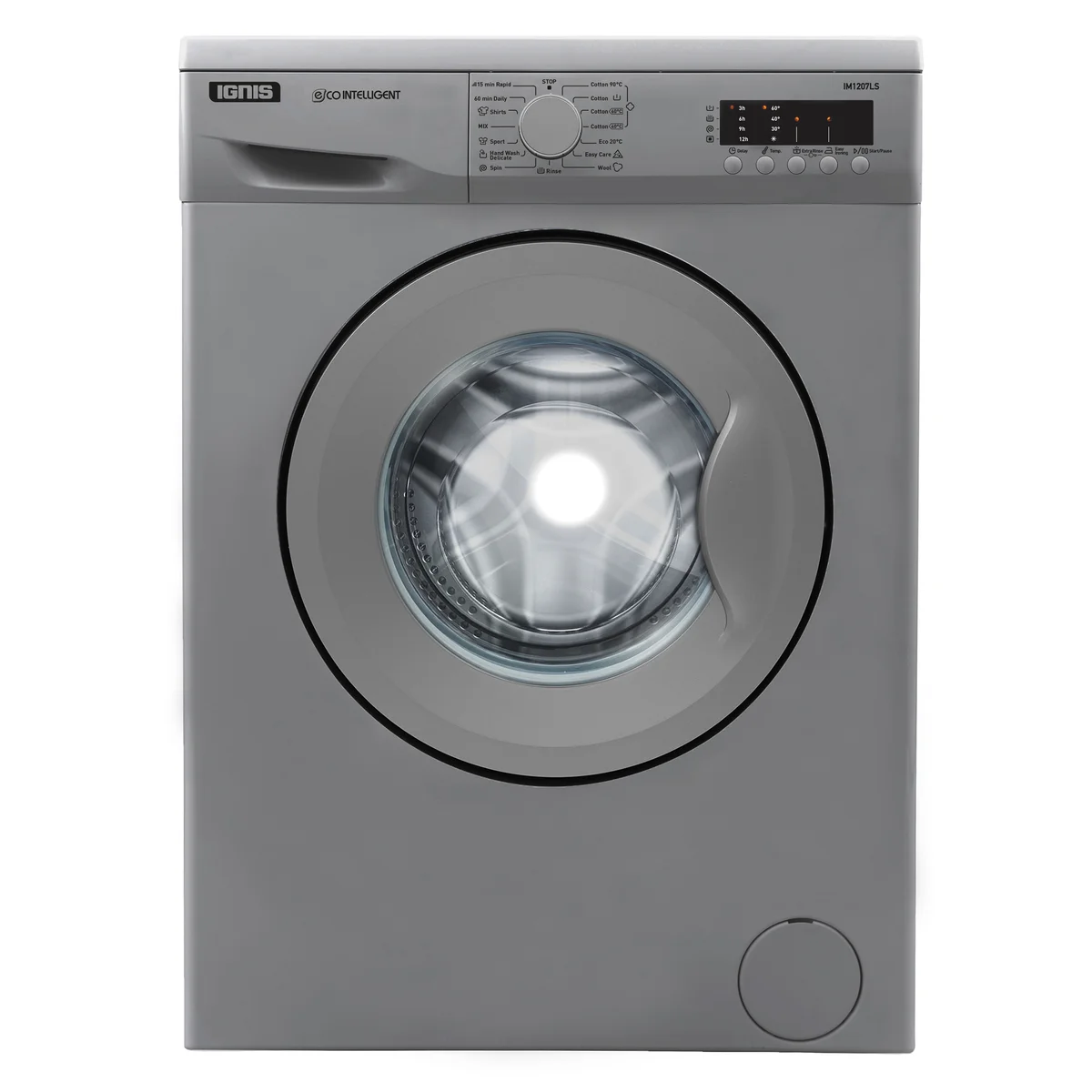 Lave-linge 9 kg Ignis IM9RAEUS Gris
