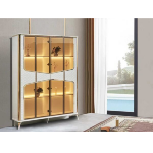 Vitrine 4portes 190cmx46cmx225cm 987