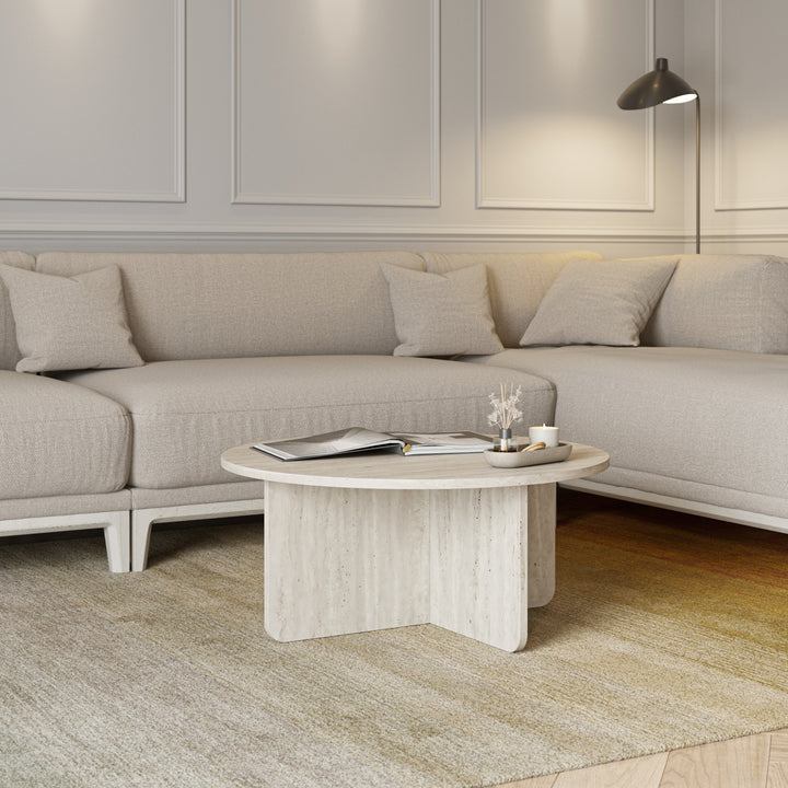 Table basse HILLARY / 18485 80 X 80 X 38 cm