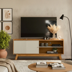 Meuble TV AURUM Blanc