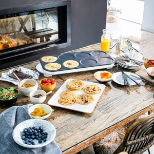 Crêpière Crepe party 1500W LIVOO Gris - DOC186G