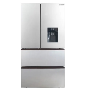 Réfrigérateur américain Side by side 556M EVOLU - Distributeur automatique glace/eau - Inox - Tactile - Inverter- Classe E BCD-606WHI