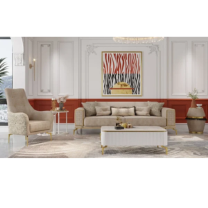 Salon 3+2+1 beige dore lexus