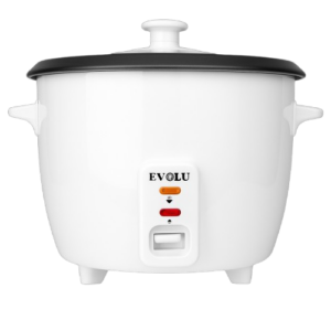 Auto cuiseur 1L EVOLU Blanc - couvercle en verre 500W RC-100