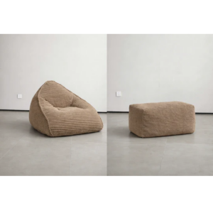 Fauteuil avec repose pied / 028BROWN