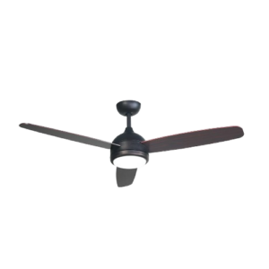 Ventilateur de plafond 59cm 49dB 37W 3 pales en bois ECF59A2